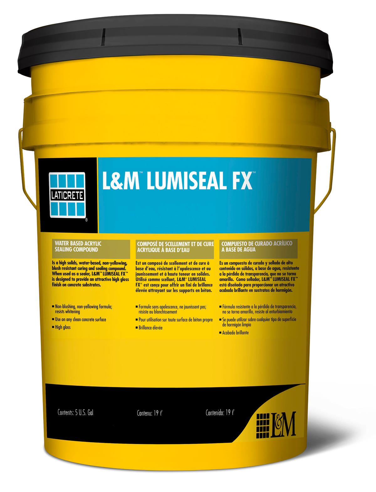 L&M Lumiseal FX Water-Based High Solids Acrylic Sealer