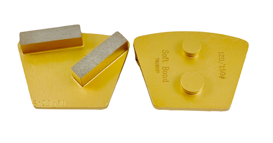 2-Bar Trapezoid Metal Bond Tooling, w/ EG Adaptor for STI Machines