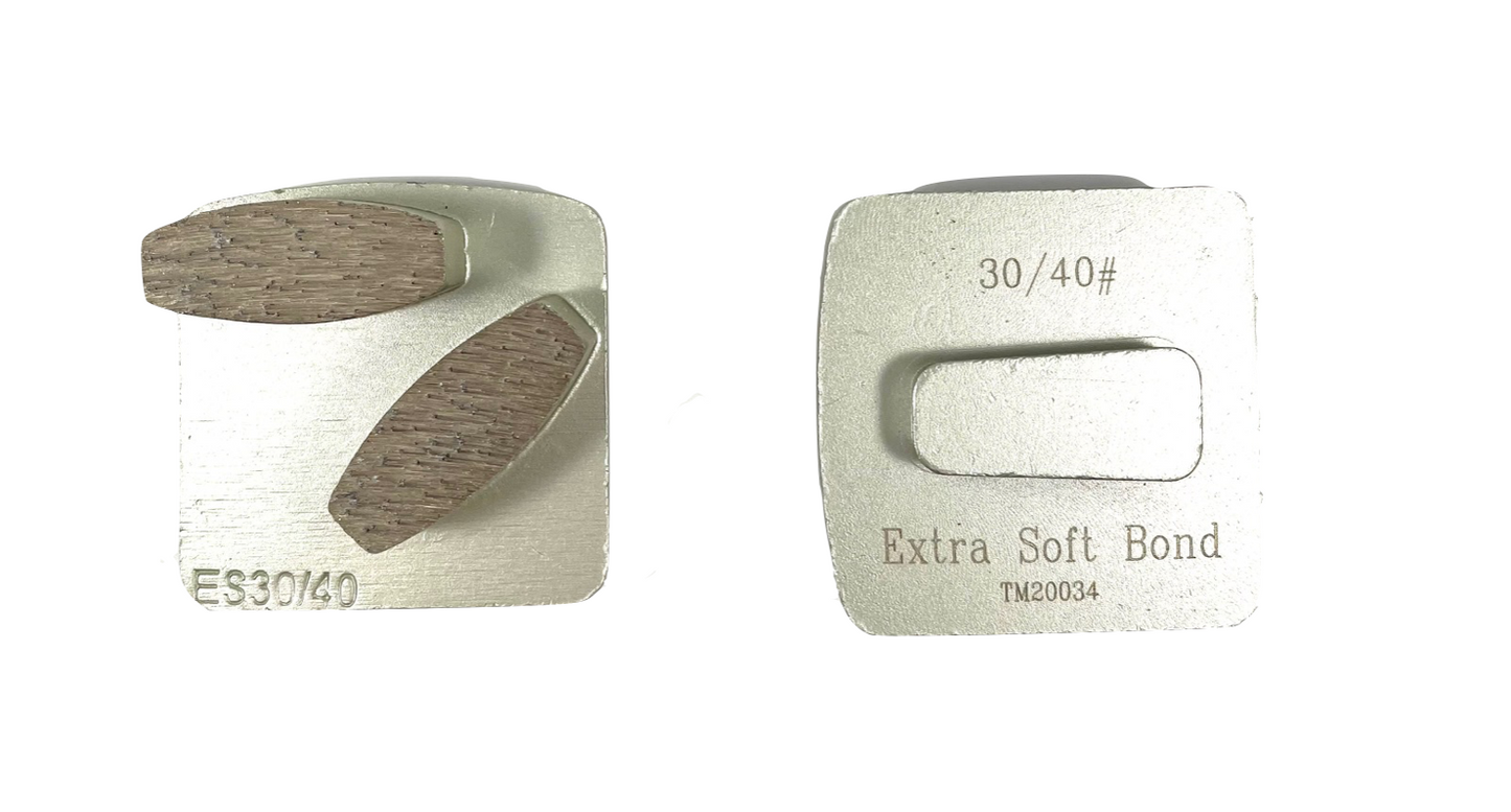 Redi Lock Style, 2-Bar Segment Diamond tooling