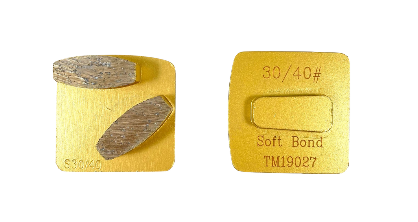 Redi Lock Style, 2-Bar Segment Diamond tooling