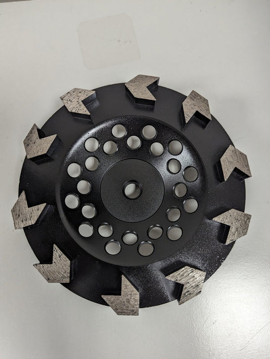 Cup Wheel / Arrow Seg / Threaded