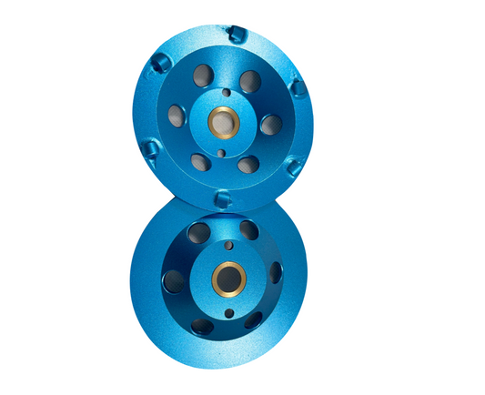 Cup Wheel 1/4" Round PCD For Coating Removal (Non-Threaded)