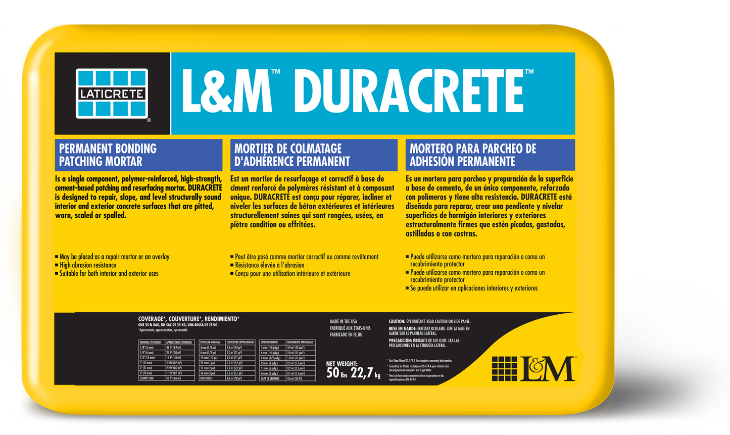 Laticrete - L&M Duracrete