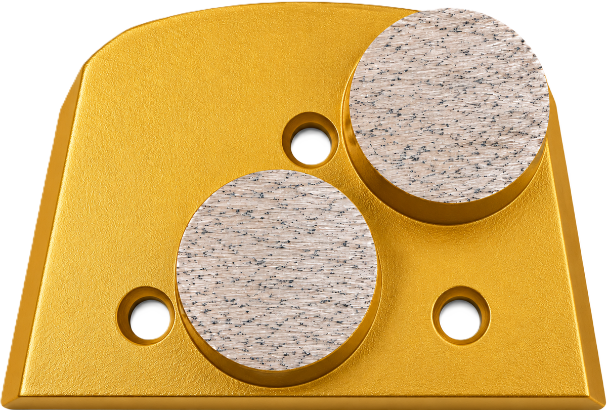 Lavina Style Double Round Segment Metal Bond Diamond Tooling