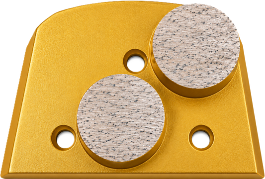 Lavina Style Double Round Segment Metal Bond Diamond Tooling