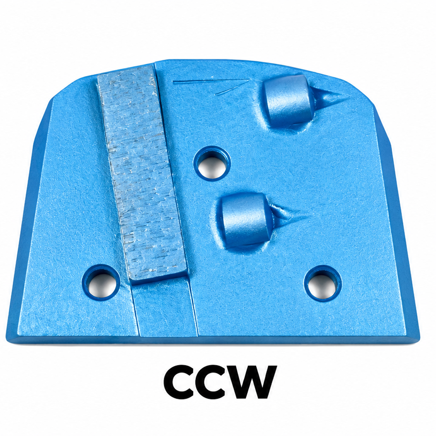 Lavina Style 2x 1/4" Round PCD w/ Wear bar Metal Bond Diamond Tooling