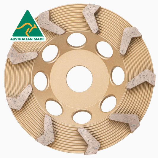 Cup Wheel / Rapida / 9-Seg / 16-Grit