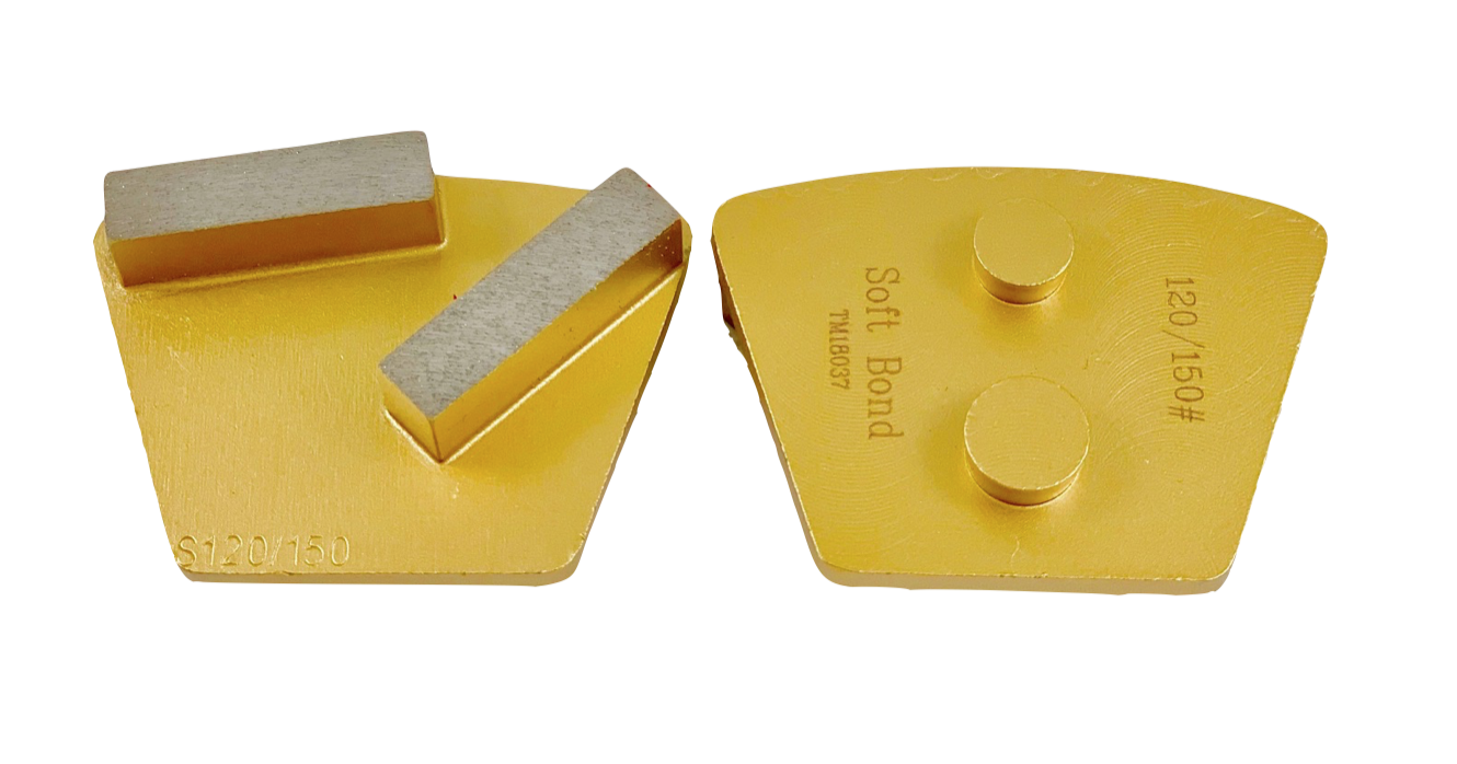 2-Bar Trapezoid Metal Bond Tooling, w/ EG Adaptor for STI Machines