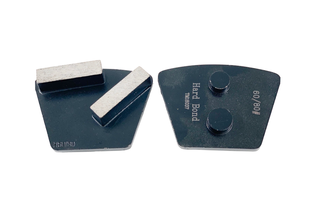 2-Bar Trapezoid Metal Bond Tooling, w/ EG Adaptor for STI Machines
