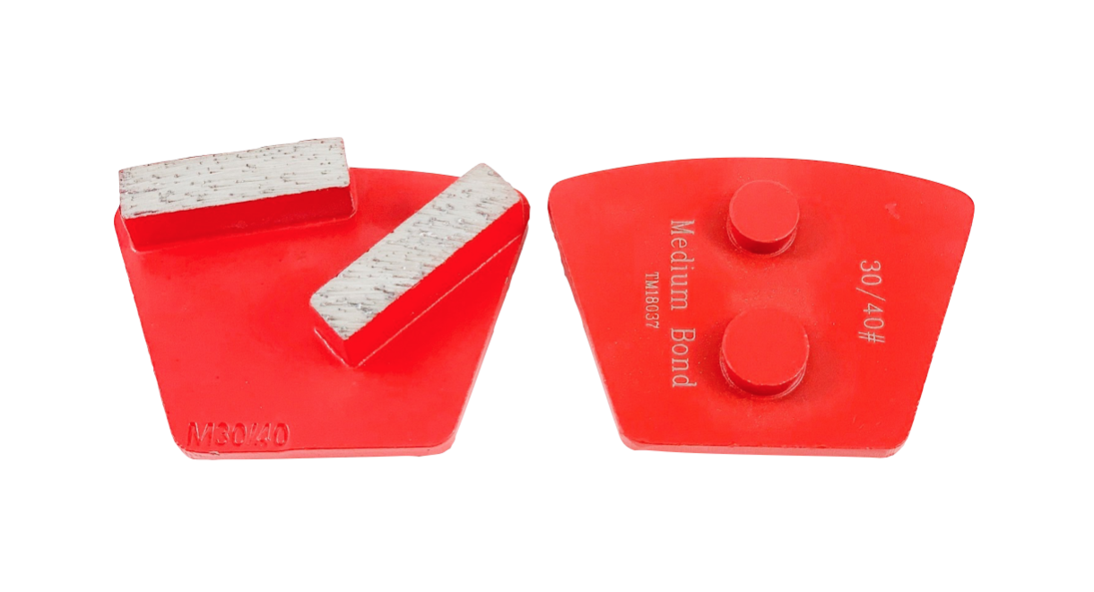 2-Bar Trapezoid Metal Bond Tooling, w/ EG Adaptor for STI Machines