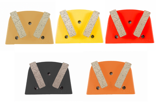 Lavinia Style 2 Bar V-Segment Metal Bond Diamond Tooling