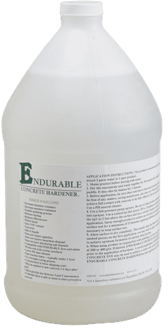 Endurable Concrete Hardener - 4 Gal (1:3 Hardener to Water)